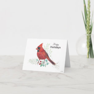 Kardinal Glad helg Card Kort