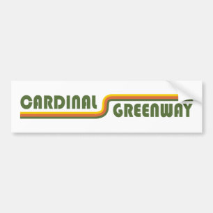 Kardinal Greenway Indiana Bildekal