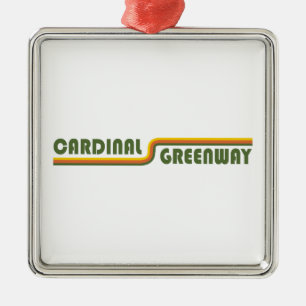 Kardinal Greenway Indiana Julgransprydnad Metall
