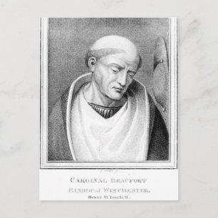 Kardinal Henry Beaufort, Winchester-biskop Vykort