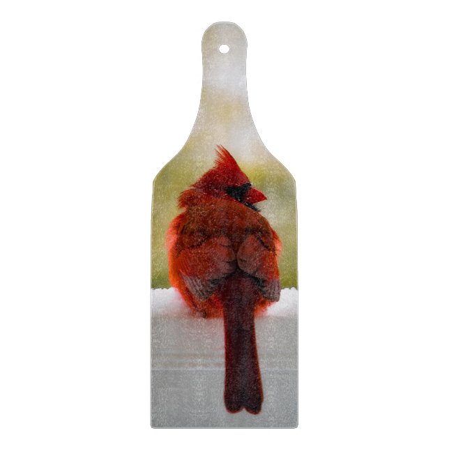 Kardinal i Snö (Framsidan)