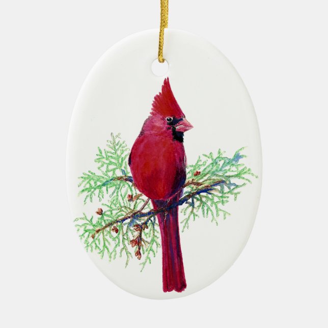 Kardinal jul Ornament (Framsidan)