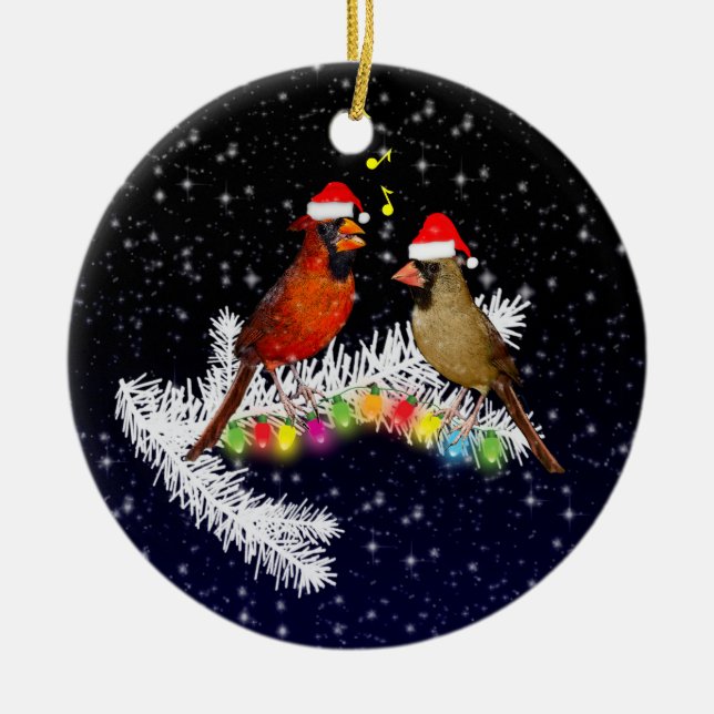 Kardinal jul Ornament (Framsidan)
