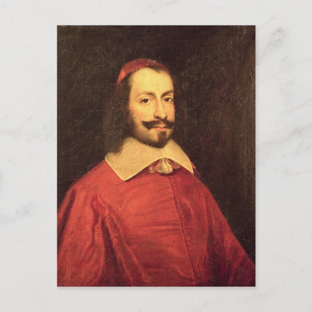 Kardinal Jules Mazarin Vykort (Framsida)