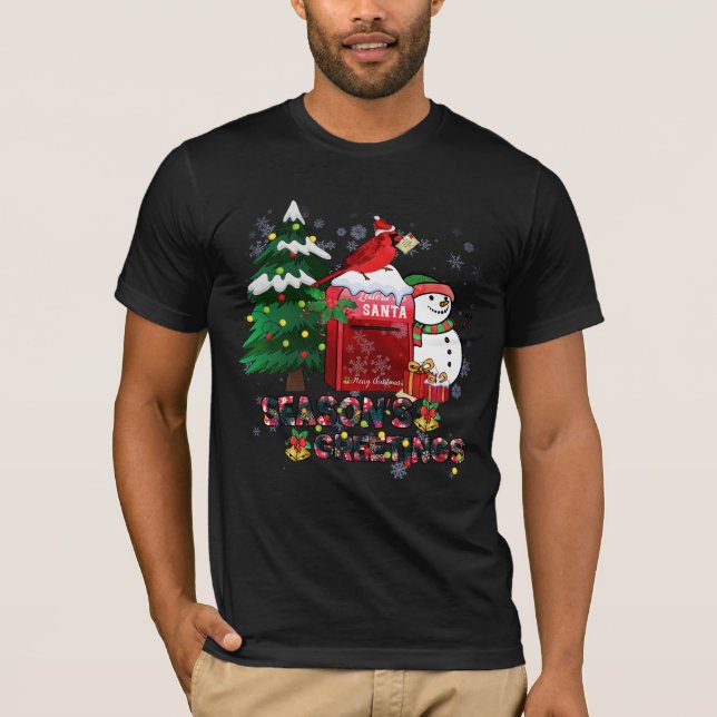 Kardinal Mail Brev T Shirt (Framsida)