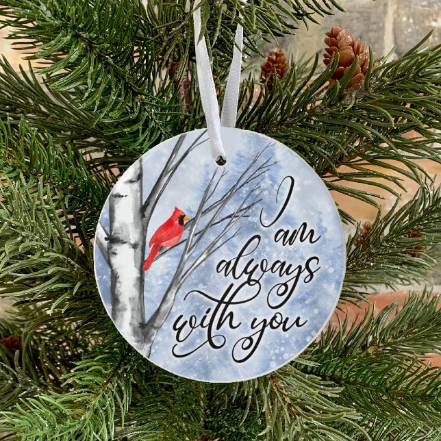 Kardinal Memorial-julprydnad alltid med Julgransprydnad Keramik (Skapare uppladdad)