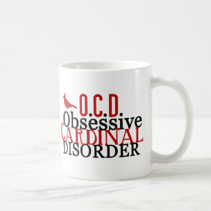 Kardinal Obssed Funny Kaffemugg