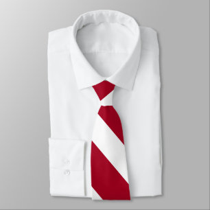 Kardinal och White Universiteten Rand Tie Slips