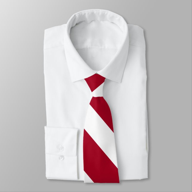 Kardinal och White Universiteten Rand Tie Slips (Bunden)