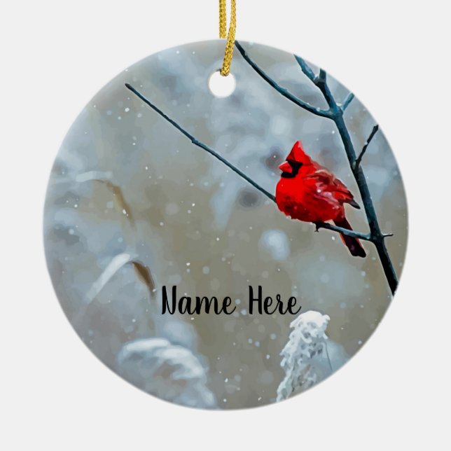 Kardinal Ornament (Framsidan)