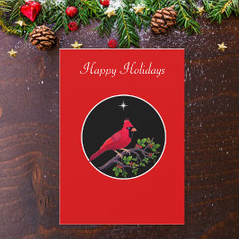 Kardinal på Black and Red Helgdag