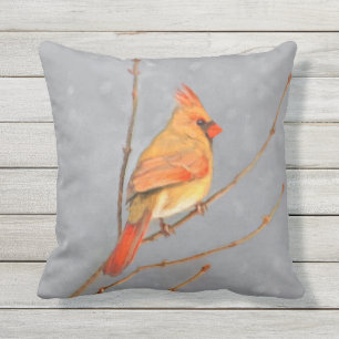 Kardinal på målning av Gren - originalbild av f Kudde