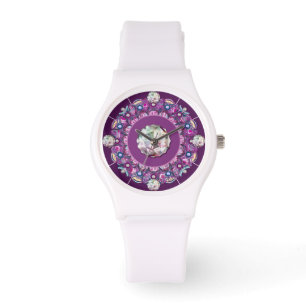 Kardinal Red Rosace Armbandsur