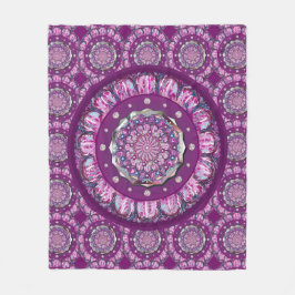 Kardinal Red Rosace Fleecefilt