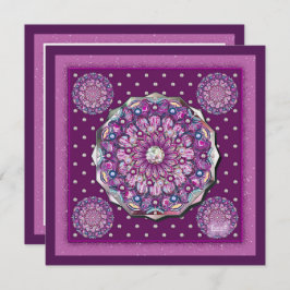 Kardinal Red Rosace Julkort