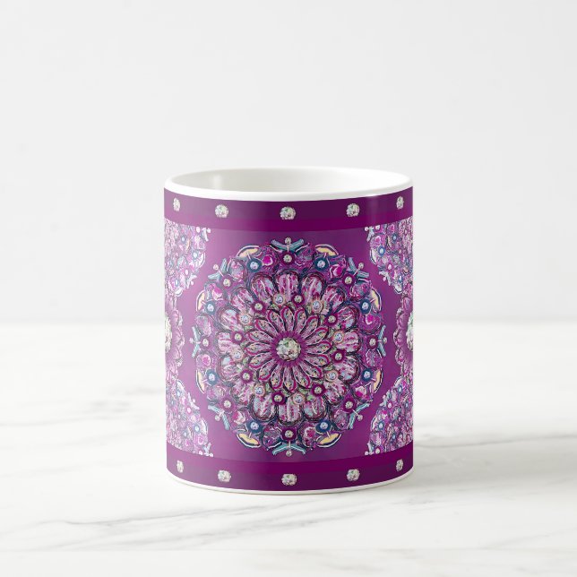 Kardinal Red Rosace Kaffemugg (Center)