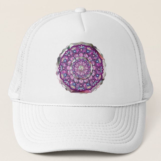 Kardinal Red Rosace Keps (Framsida)