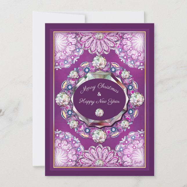 Kardinal Red Rosace Kort (Framsida)