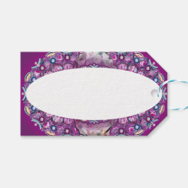 Kardinal Red Rosace Presentetikett