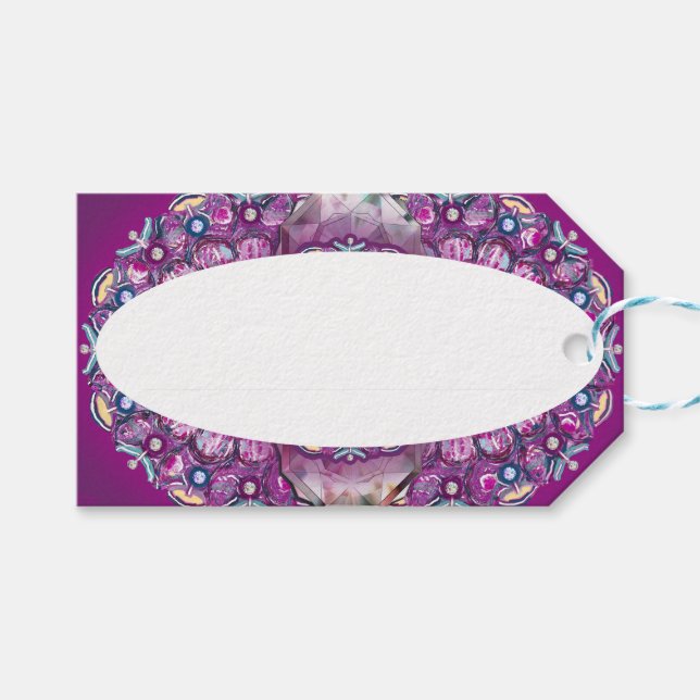 Kardinal Red Rosace Presentetikett (Framsidan (Horisontell))