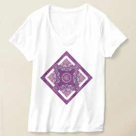 Kardinal Red Rosace T Shirt