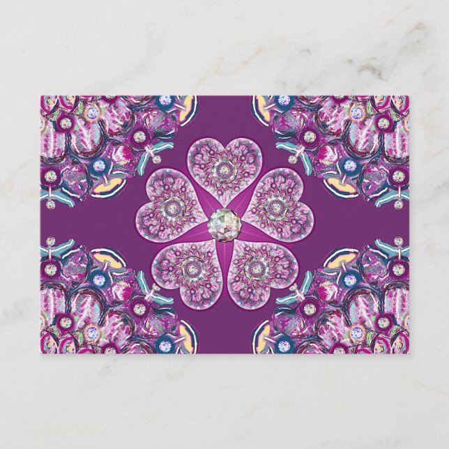 Kardinal Red Rosace Tilläggskort (Framsida)