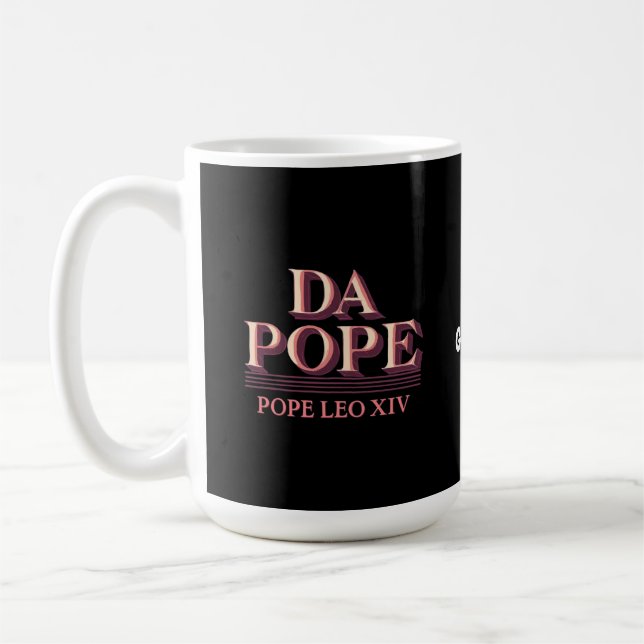 Kardinal Robert Prevost och påven Leo Stiga upp Kaffemugg (Vänster)