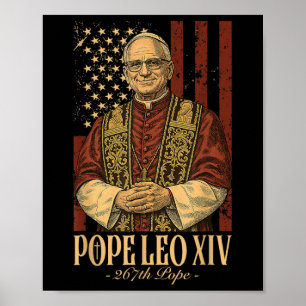 Kardinal Robert Prevost Pope Leo Xiv 1 Poster