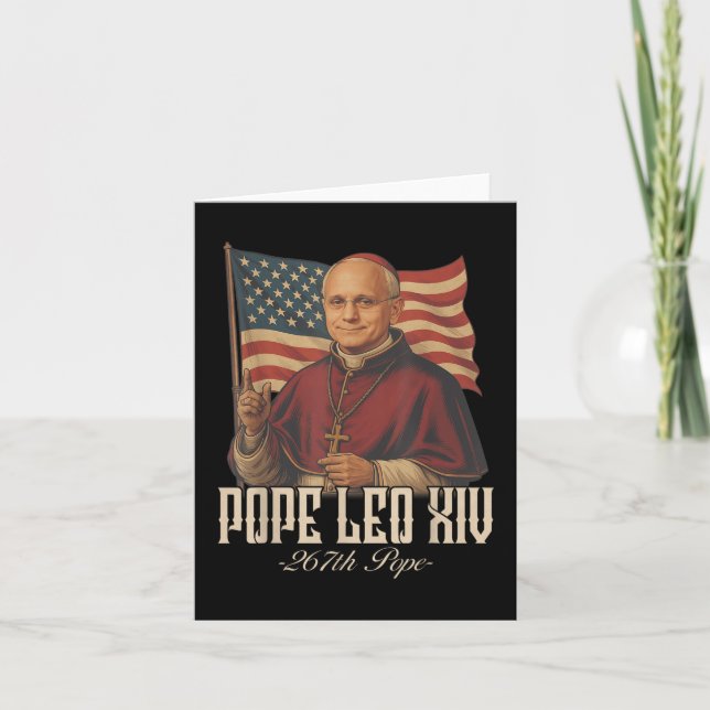 Kardinal Robert Prevost Pope Leo Xiv _8 Kort (Framsida)