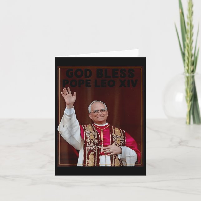 Kardinal Robert Prevost Shirt Pope Leo Xiv 5 Kort (Framsida)