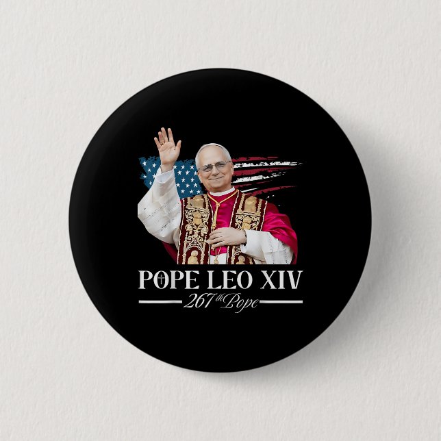 Kardinal Robert Prevost Shirt Pope Leo Xiv Knapp (Framsida)