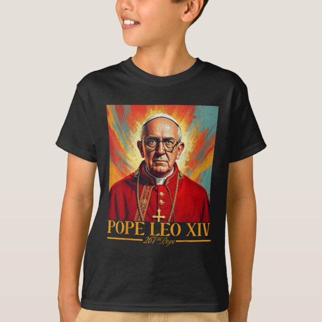 Kardinal Robert Prevost Shirt Pope Leo Xiv T (Framsida)