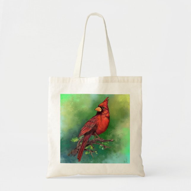 Kardinal Tote Bag Tygkasse (Framsidan)