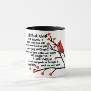 Kardinal/Vi Tänka om dig alltid Mugg