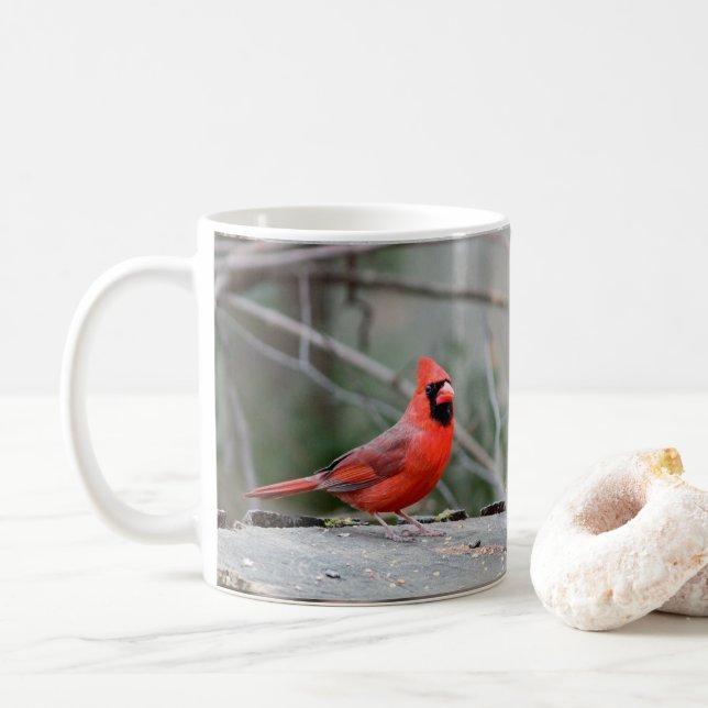 Kardinal Woodland Kaffemugg (Med munk)