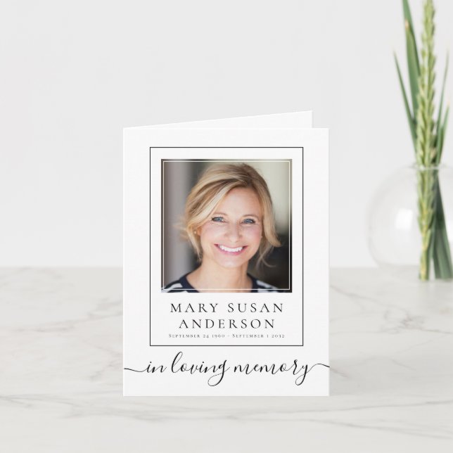 Kardinalanteckningsmönsterkort för minnesantecknin kort (Framsida)