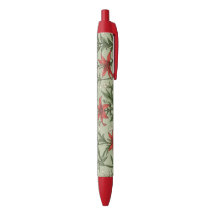 Kardinalblommor och löv mönster