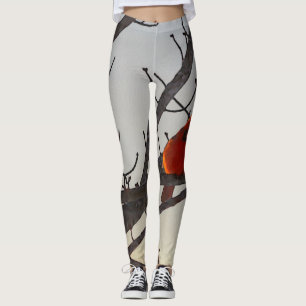 Kardinalen på morgonen leggings