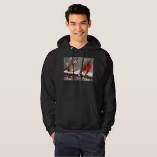 kardinaler för män och kvinnor hoodie