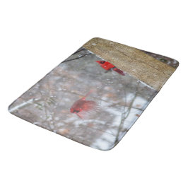 Kardinaler i Snö Badrumsmatta