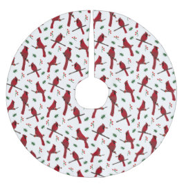 Kardinaler Julgransmatta Borstad Polyester