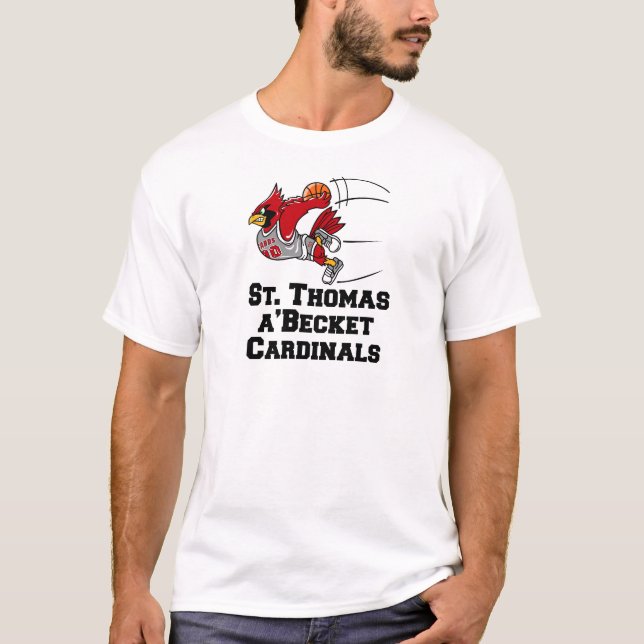 Kardinaler med den idrotts- stilsorten t shirt (Framsida)