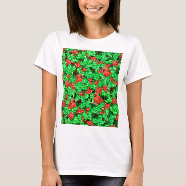Kardinaler och gryllbär tee shirt (Framsida)
