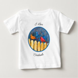 Kardinaler på fenomenets målning - Originalbild T Shirt