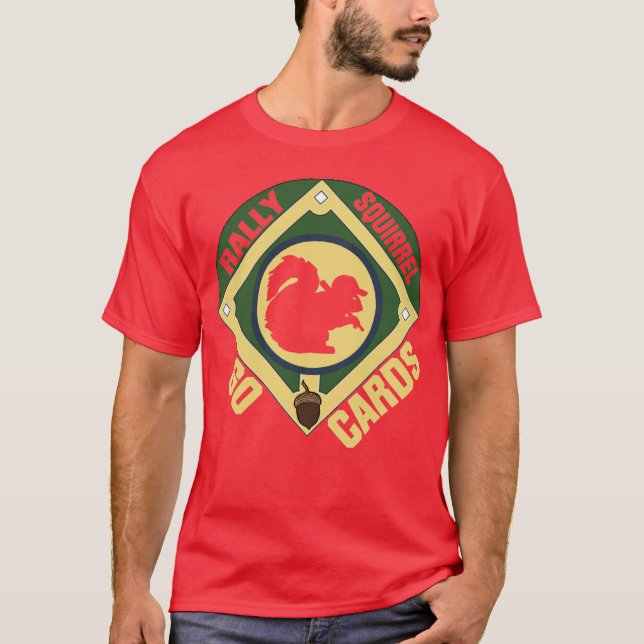 Kardinaler samlar ekorren tee shirt (Framsida)