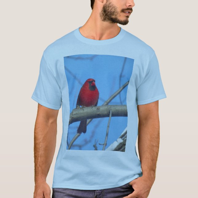 Kardinalfåglar Tee Shirt (Framsida)