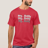 Kardinalfärgad t-shirt för herr- och damkläder