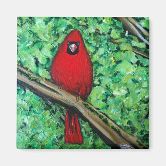 Kardinalmålning, 2-tums kvadratisk magnet