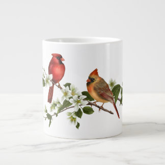Kardinalpar Jumbo Mugg