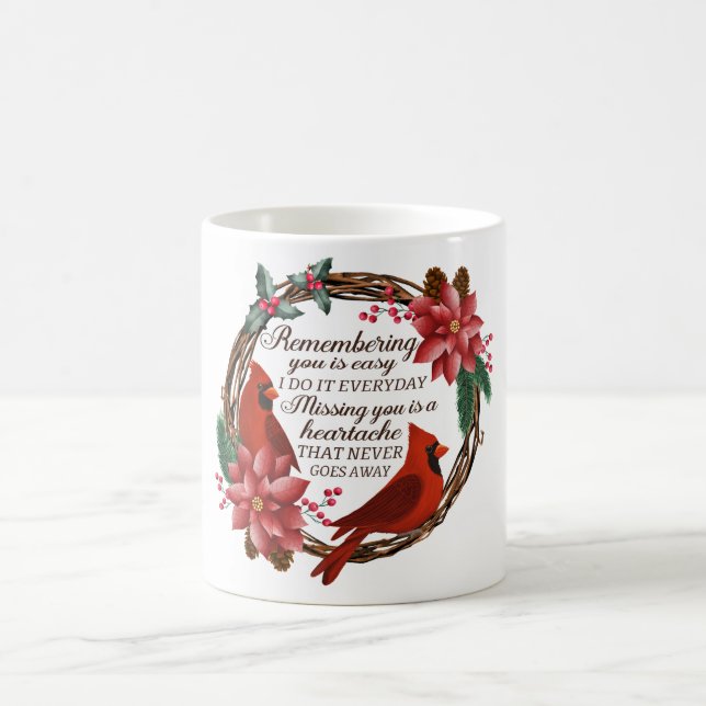 Kardinalpublicering med inspiration/minnessymbol kaffemugg (Center)